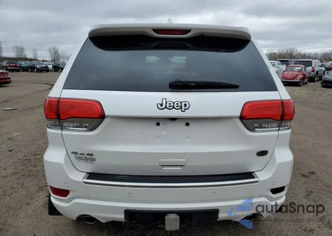 2018 Jeep Grand Cherokee Overland z USA, uszkodzony, nr VIN 1C4RJFCG9JC345012